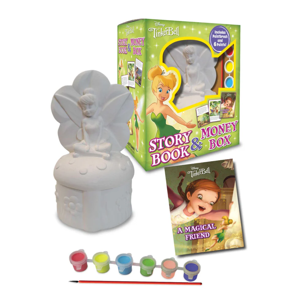 Igloo Books Disney Tinker Bell Story Book & Money Box