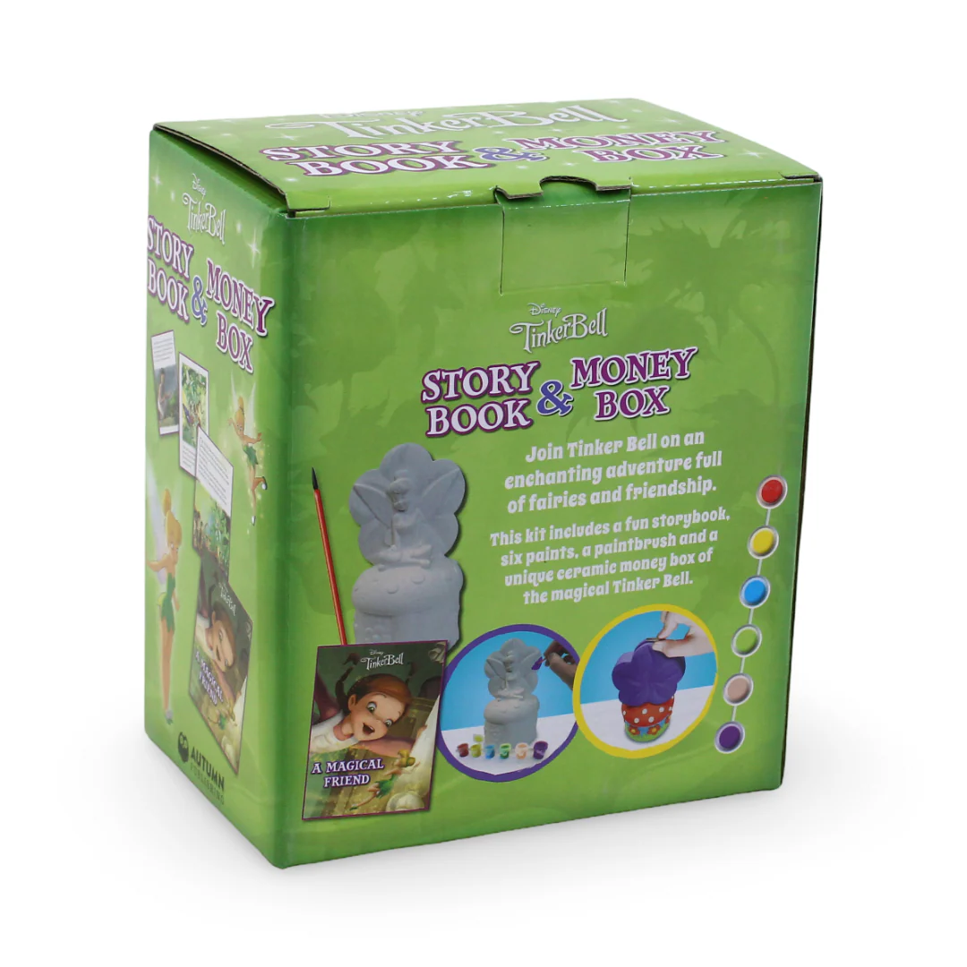 Igloo Books Disney Tinker Bell Story Book & Money Box - Image 3