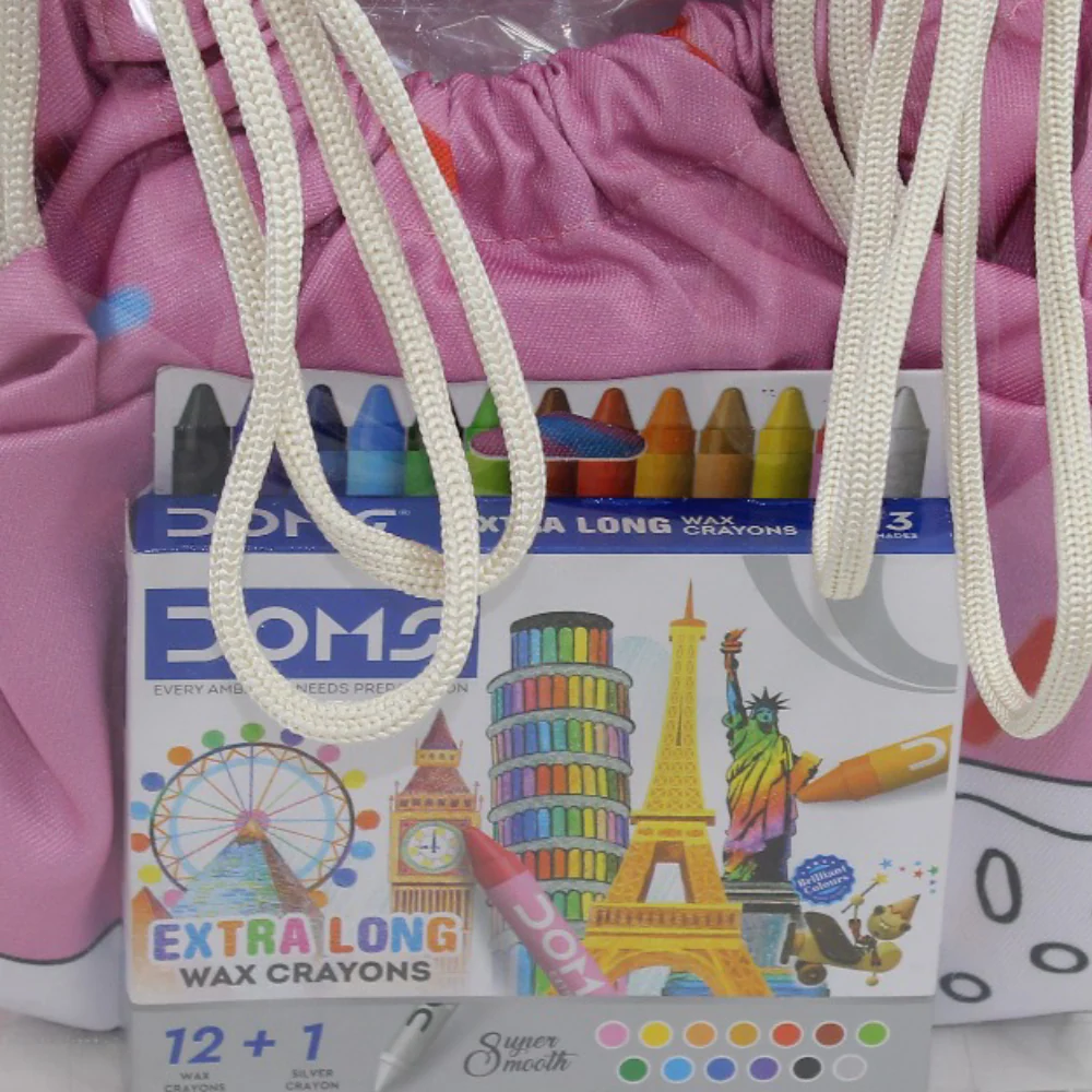 Coloring Drawstring Bag - Donuts + Colors Box - Image 3