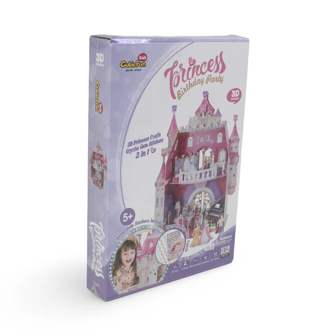 CubicFun Princess Birthday Party 3D Puzzle - Image 4