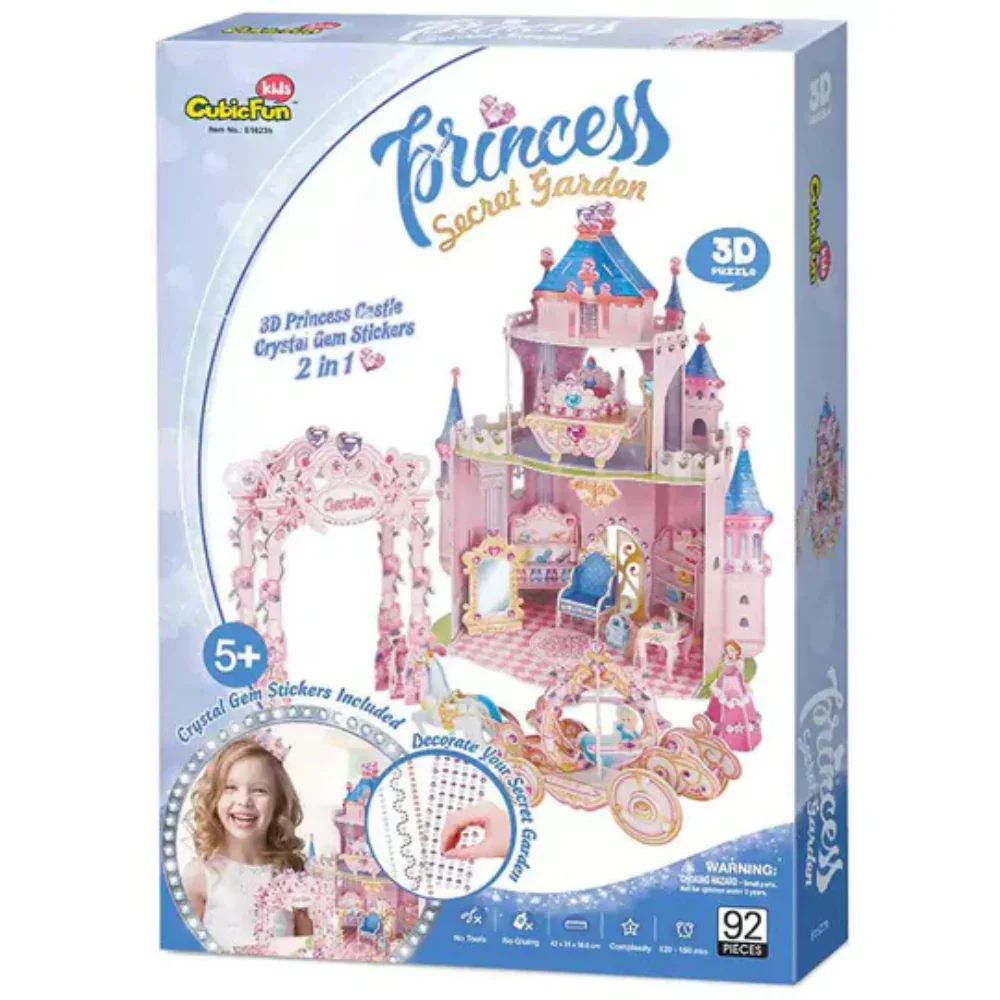 CubicFun Princess Secret Garden 3D Puzzle