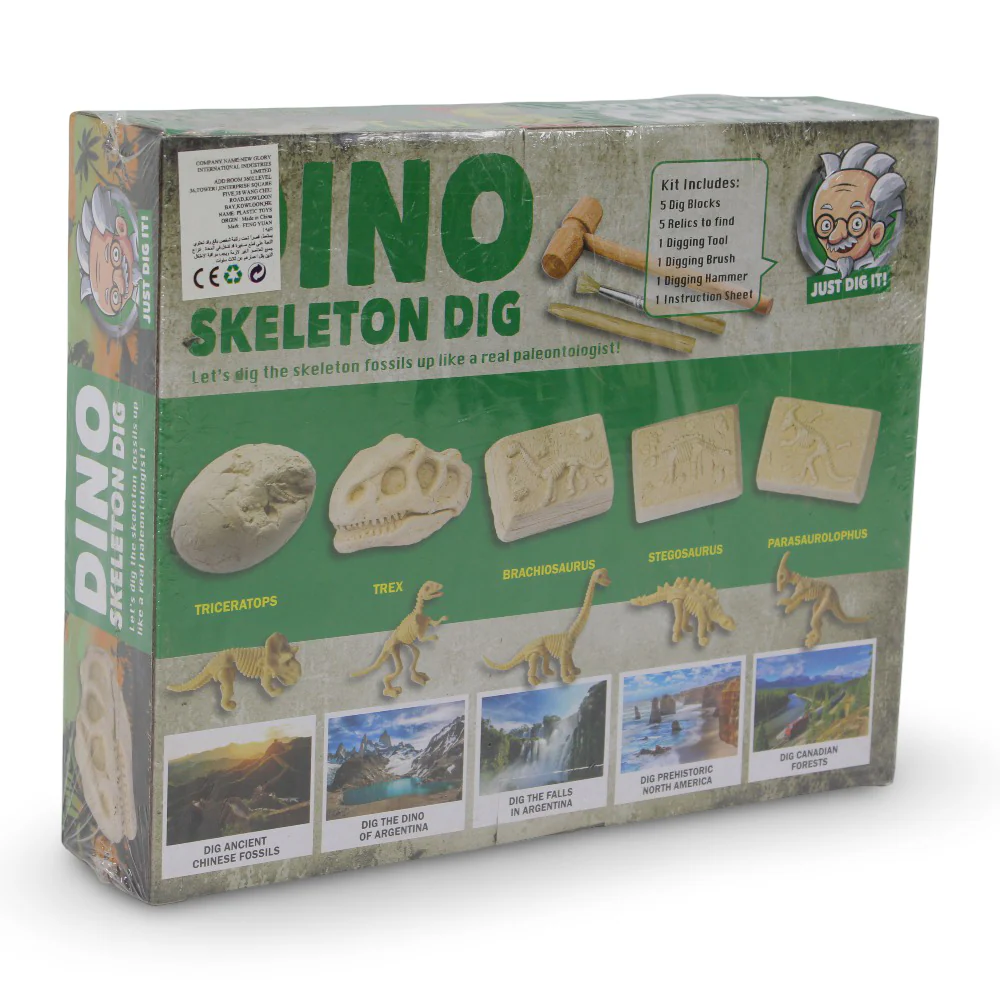 5-in-1 Dino Skeleton Dig Kit - Image 2