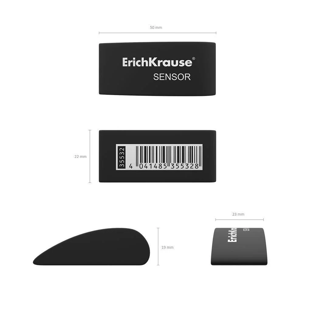Eraser ErichKrause® Sensor Black&Whitе - Image 4