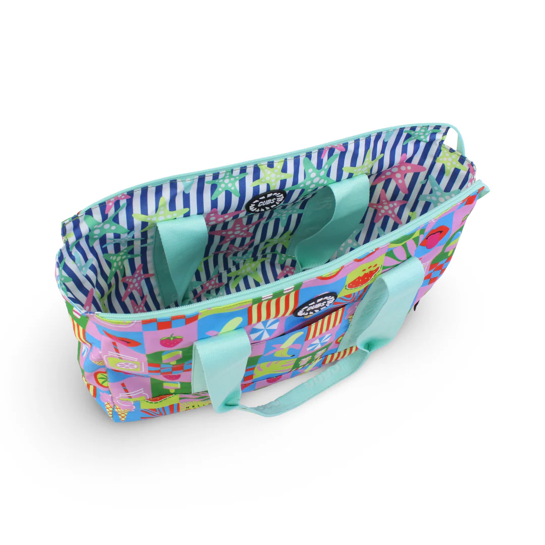 Cubs Every Day In Blue Double Face Tote Bag (19L) - Image 2