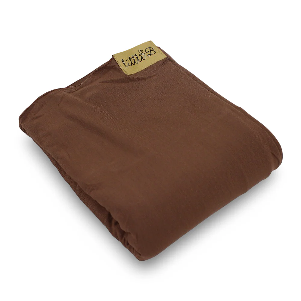 Little B The Ellie Wrap - Coco Brown - Image 3