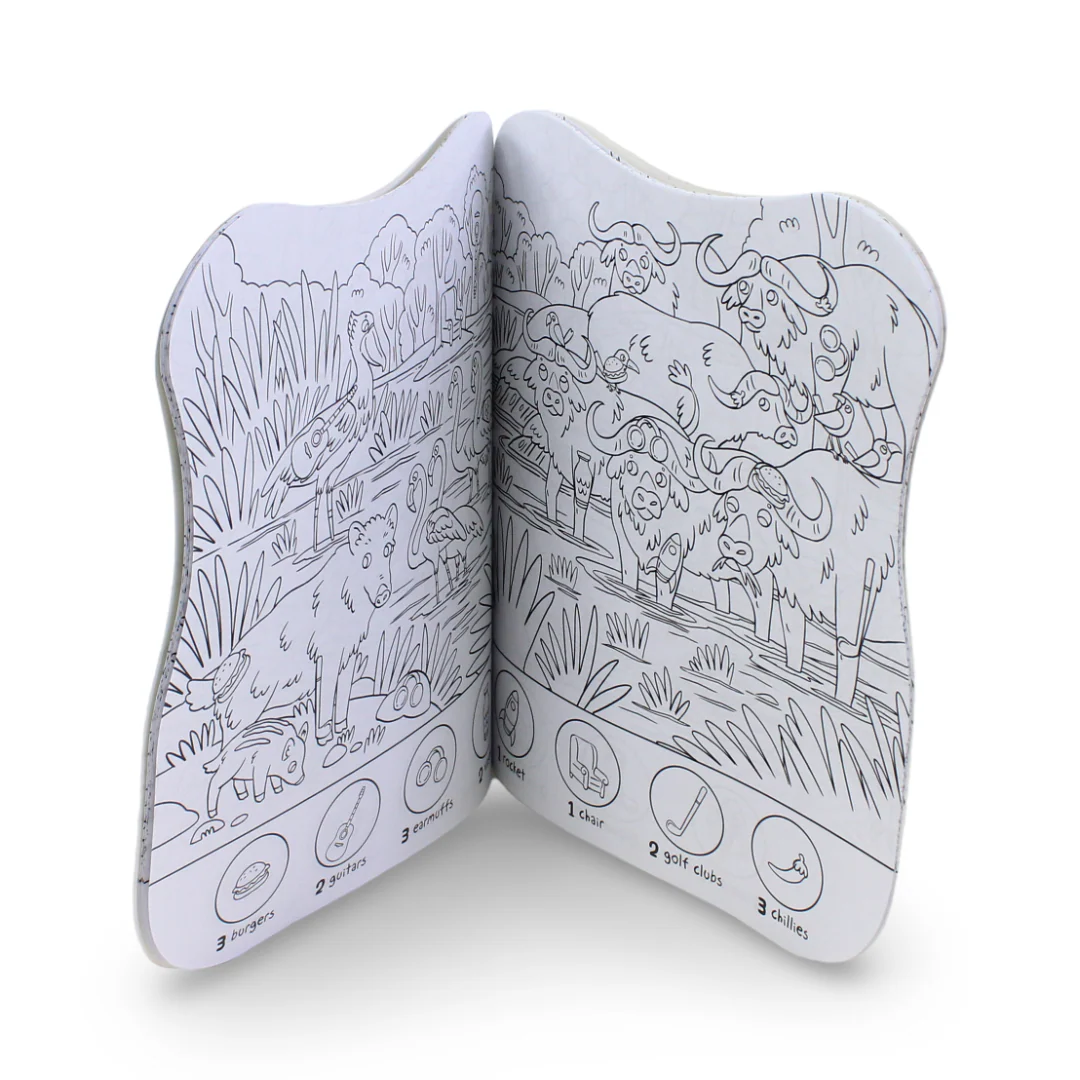Igloo Books Find and Colour Jungle Activity Book