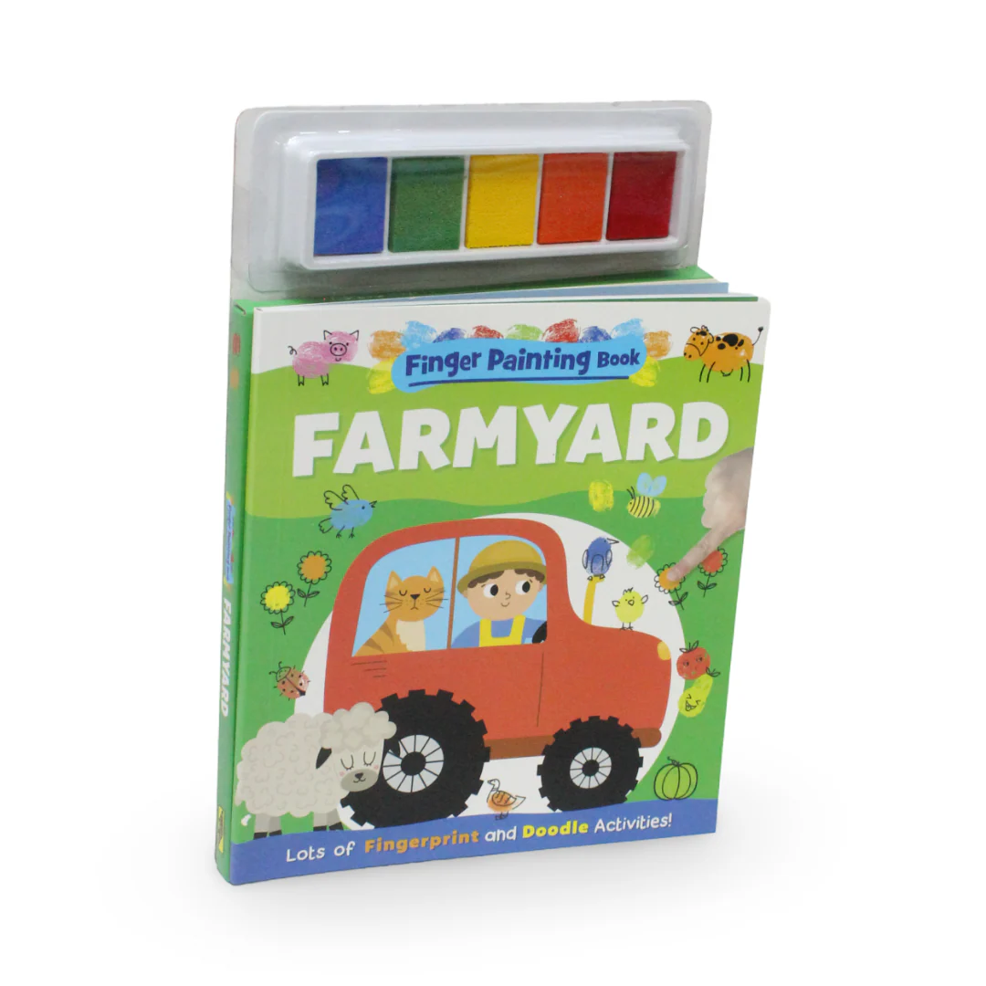 Farm Finger Painting Book