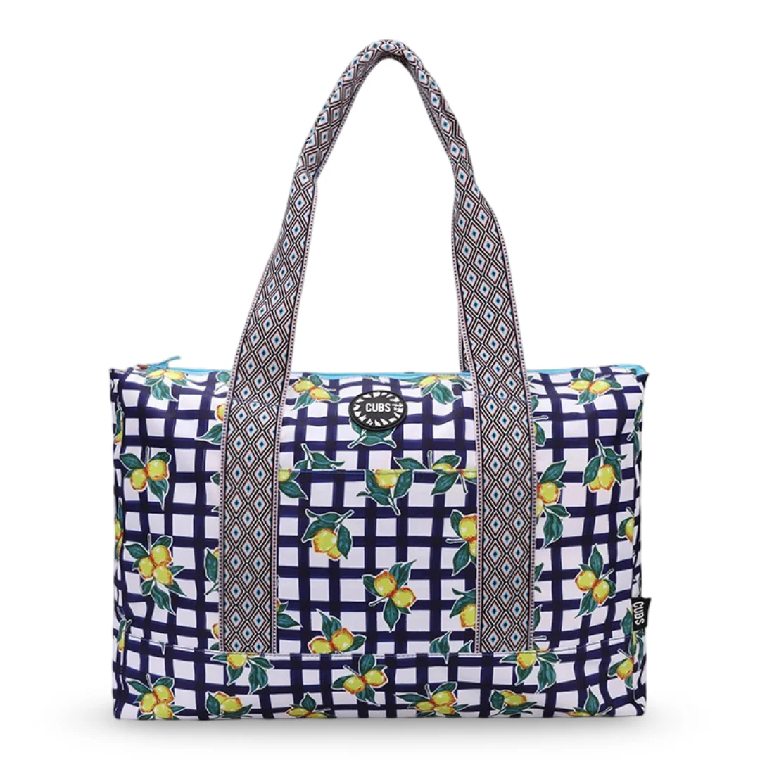 Cubs Flowery Tie Dye Double Face Tote Bag (19L)