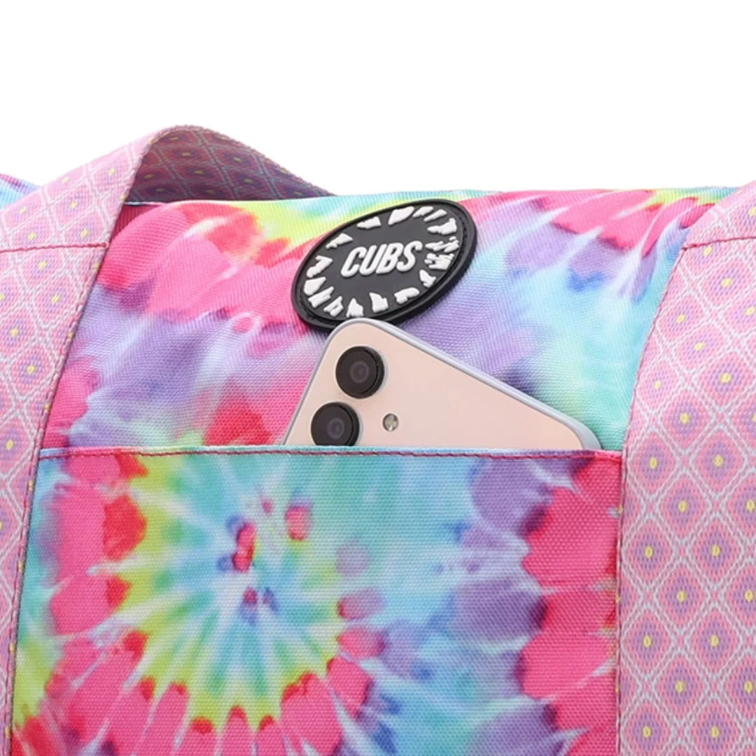 Cubs Flowery Tie Dye Double Face Tote Bag (19L) - Image 6