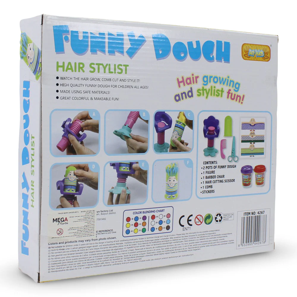 Art Kids Funny Dough Hair Stylist - Image 2