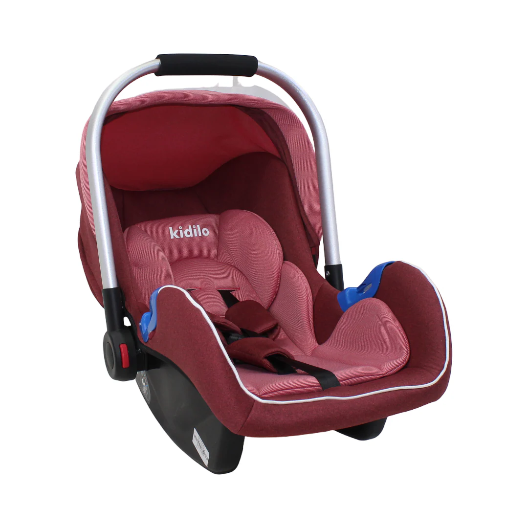 Kidilo 3-in-1 Baby Carry Cot & Car Seat G101 – Burgundy