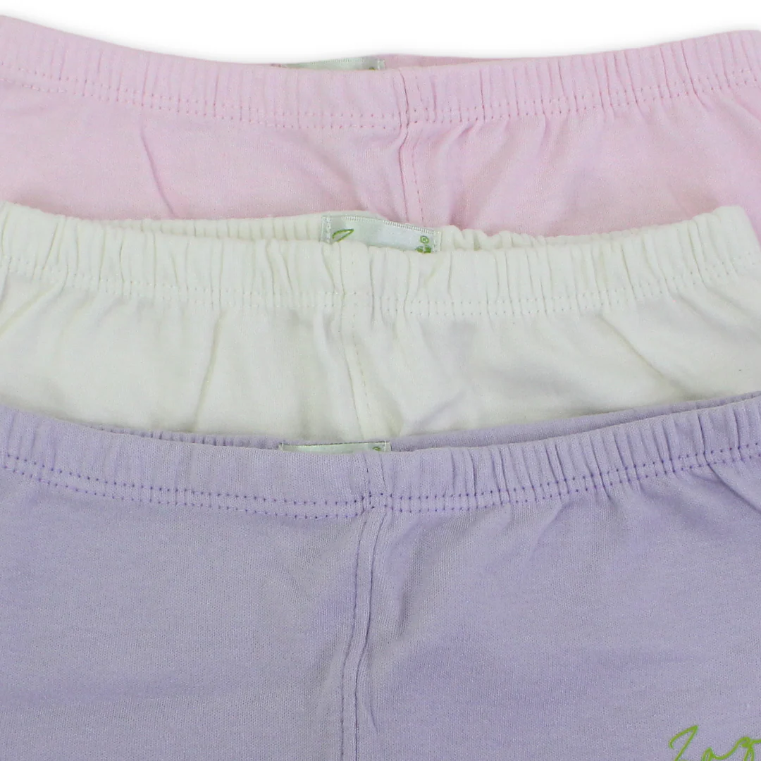 Baby Girls Cotton Underwear Pants – Pack Of 3 - Image 3