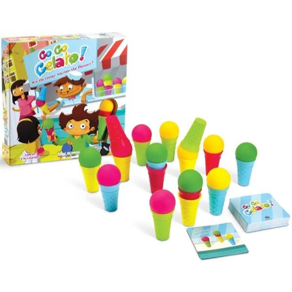 Nilco Blue Orange Games Go Go Gelato Board Game