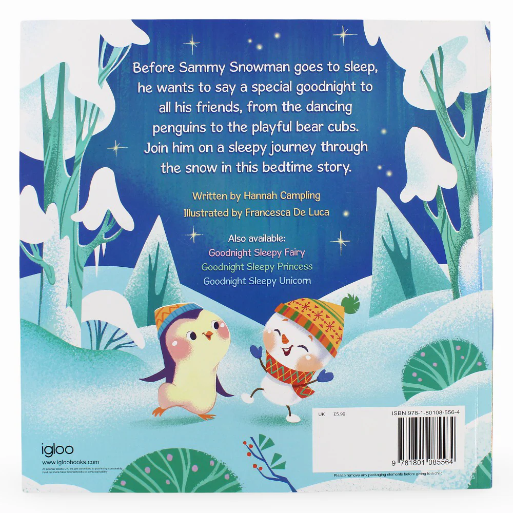 Goodnight, Sleepy Snowman – A Cozy Winter Tale - Image 2