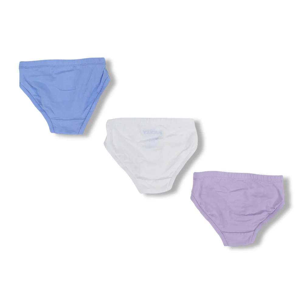Girls Cotton Panty – Multicolor Pack Of 3 - Image 3