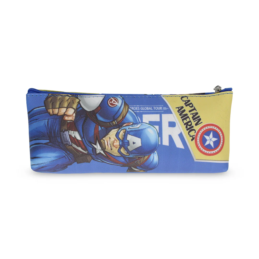 Captain America Pencil Case – Blue