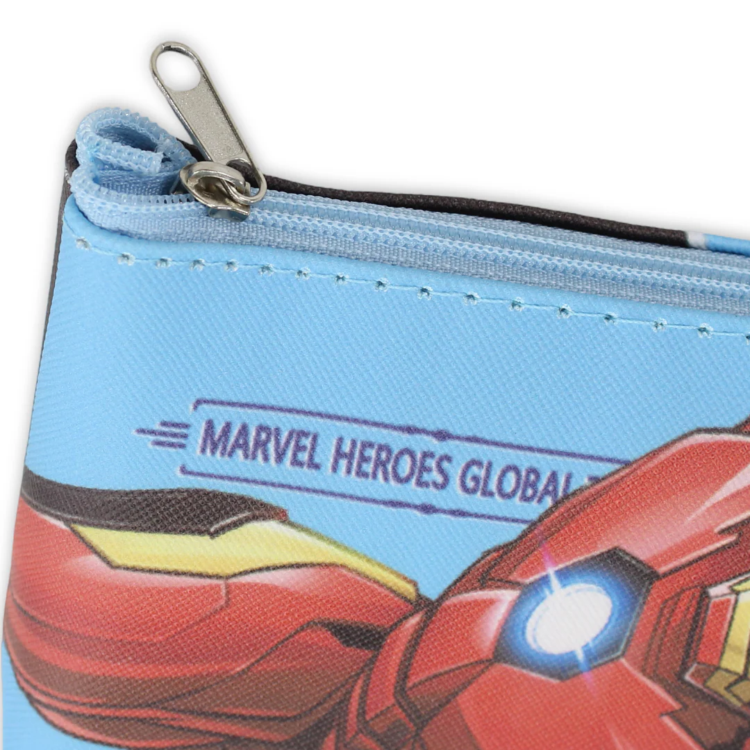 Iron-Man Pencil Case – Baby Blue - Image 3