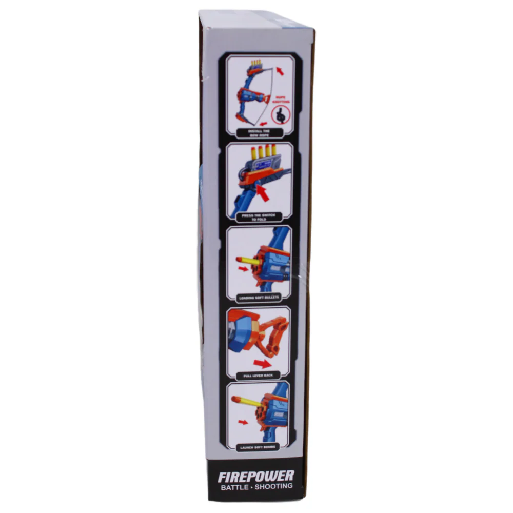 Firepower Battle Shooting Toy Crossbow – 12 Pcs - Image 5