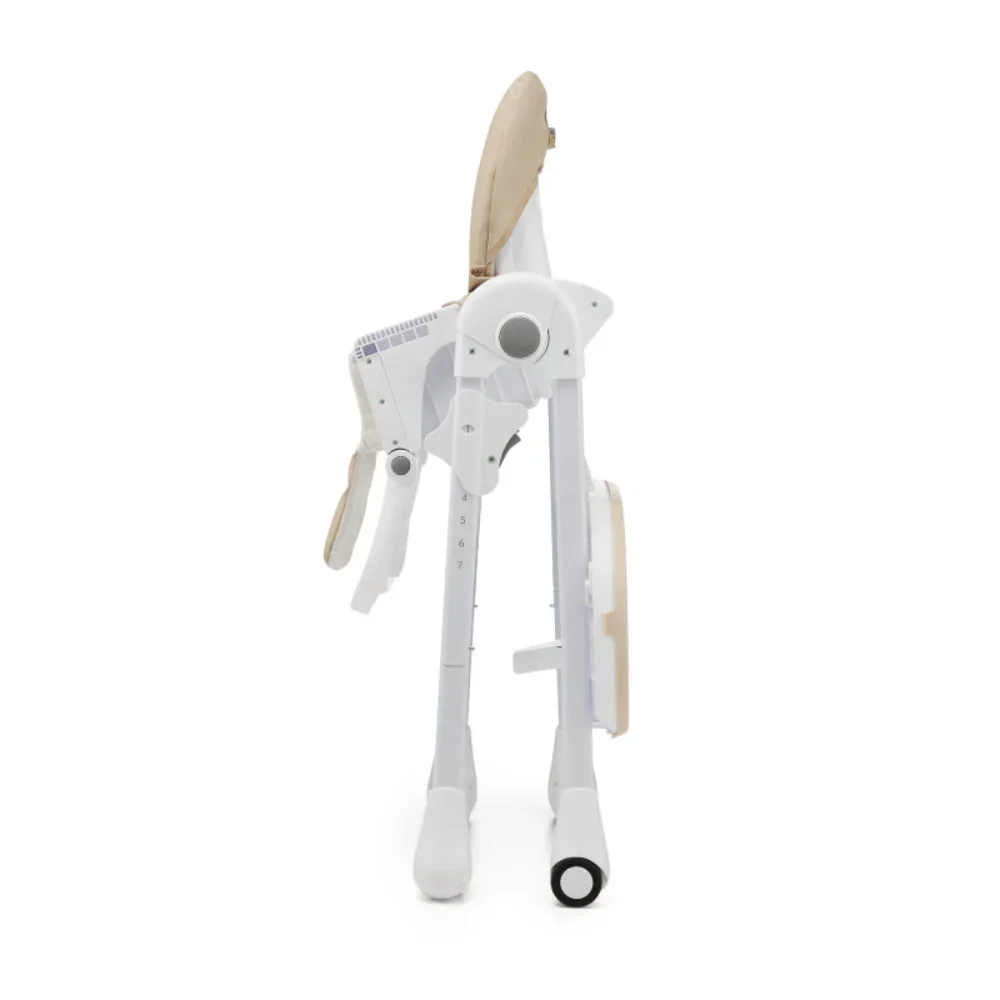 Kinderkraft Tummie 2in1 High Chair & Bouncer - Beige - Image 6