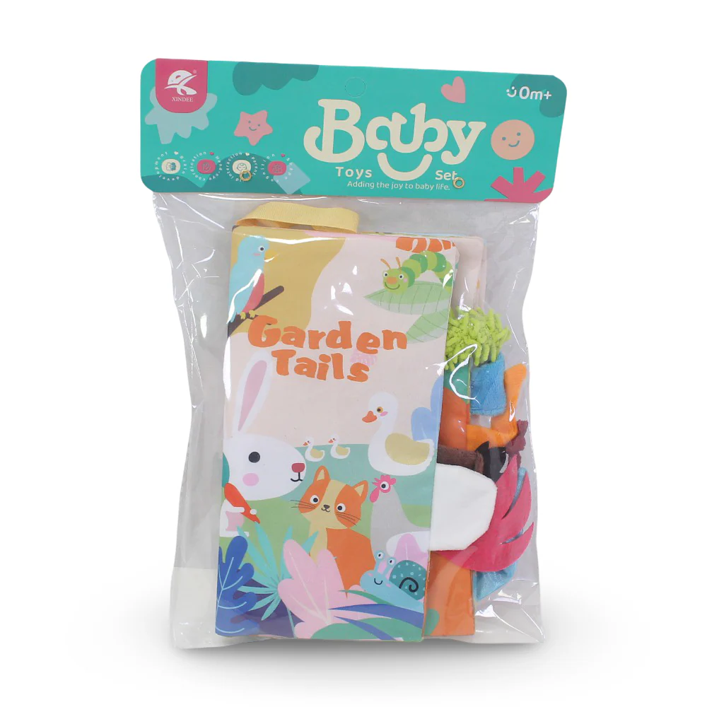 Baby Soft Learning Book – Garden Tails