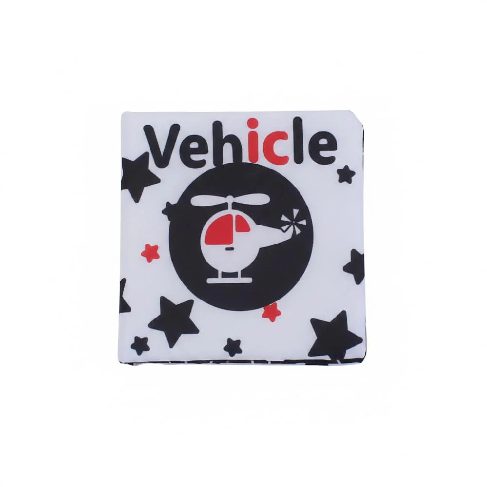 Baby Educational Soft Book – Vehicles