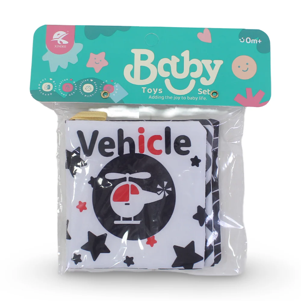 Baby Educational Soft Book – Vehicles - Image 2
