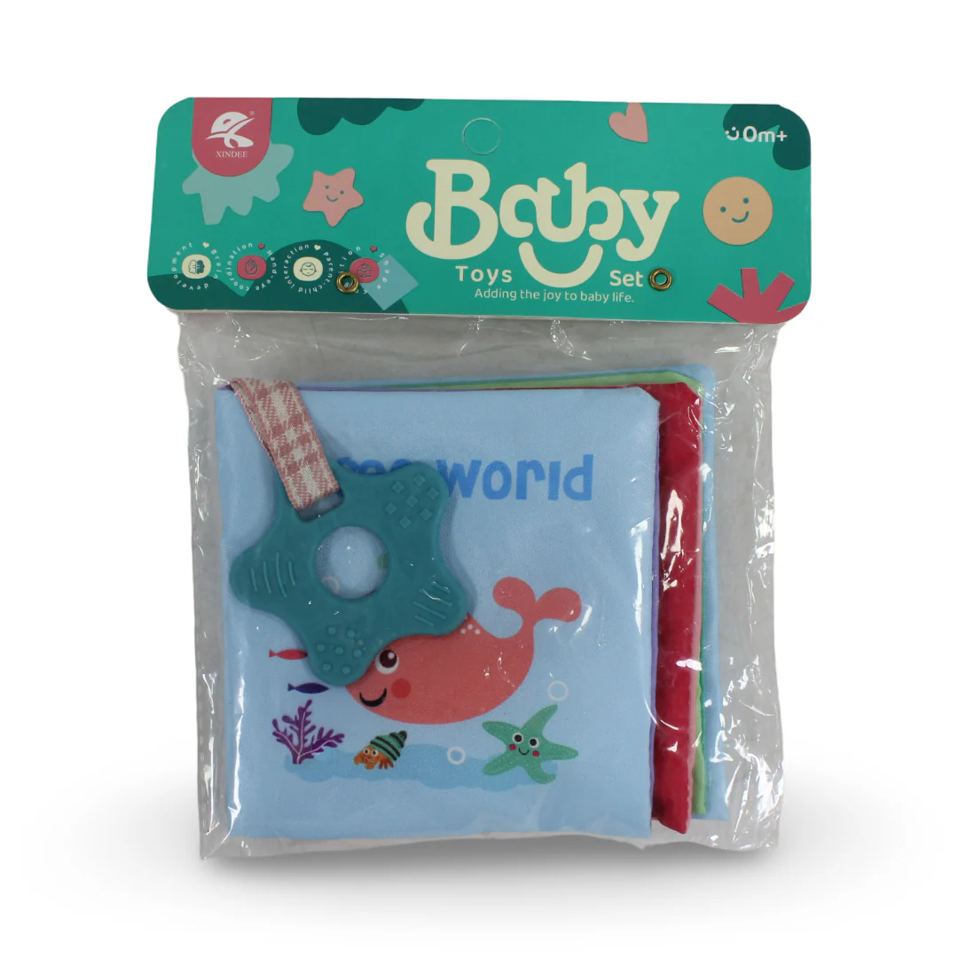 Baby Toys Sea World Soft Activity Book - Image 2