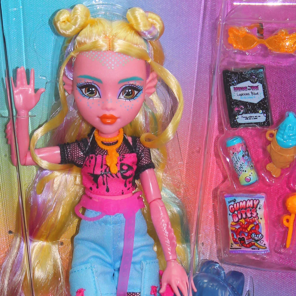 Mattel Monster High Lagoona Blue Fashion Doll – Pet Neptuna and Accessories - Image 4