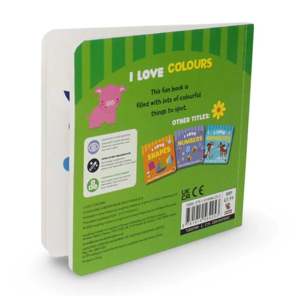 Centum "I Love Colours" Board Book - Image 3