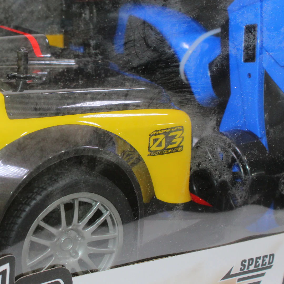 Drift Car – High Speed 4WD All Terrain Remote Control Car (Yellow) - Image 3