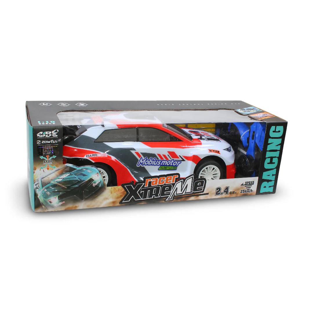 Xtreme Racer Remote Control Car Toy 1:10 Scale 2.4G – Red