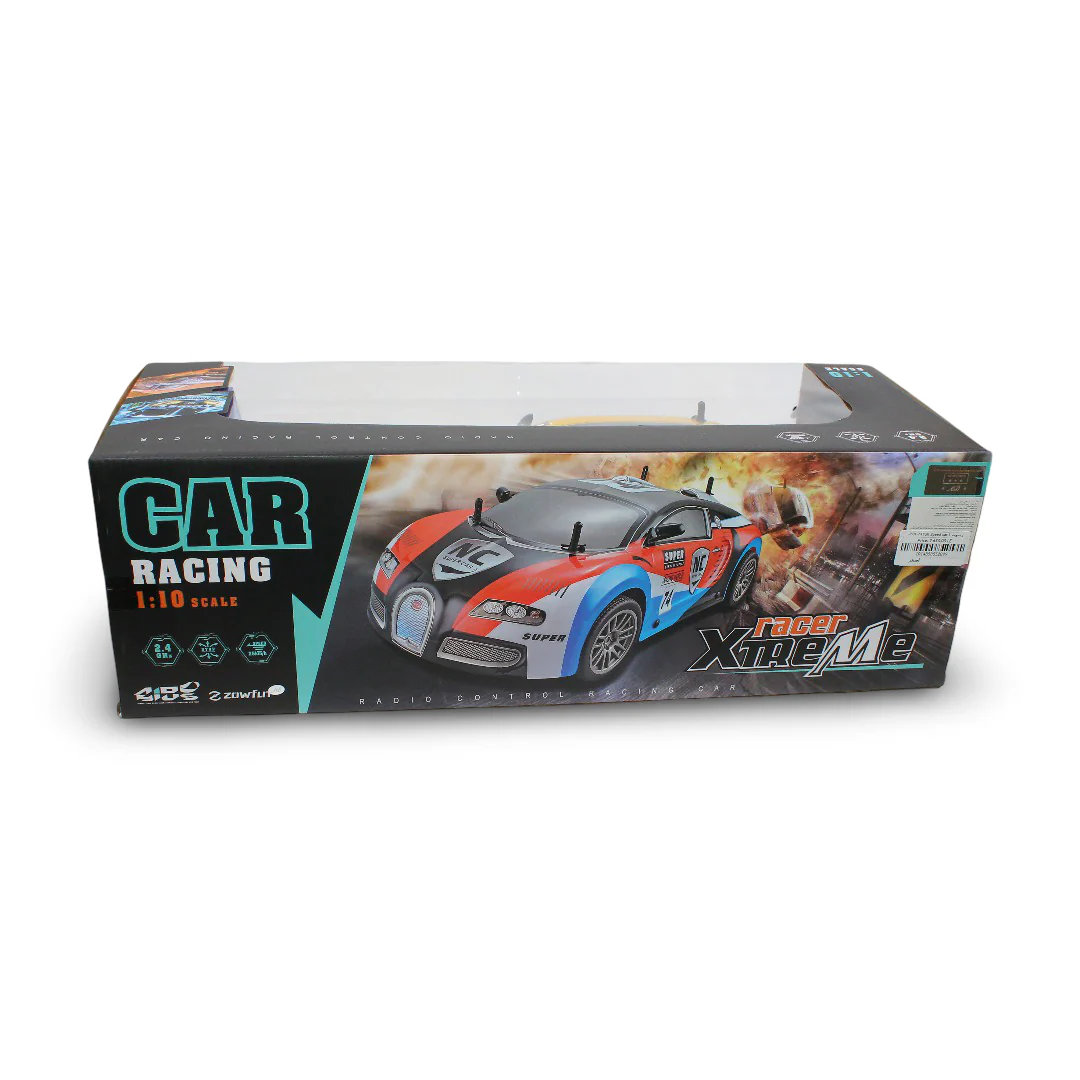 GTR High-Speed Four-Way Remote Control Car – Rechargeable RC Car (Yellow) - Image 2