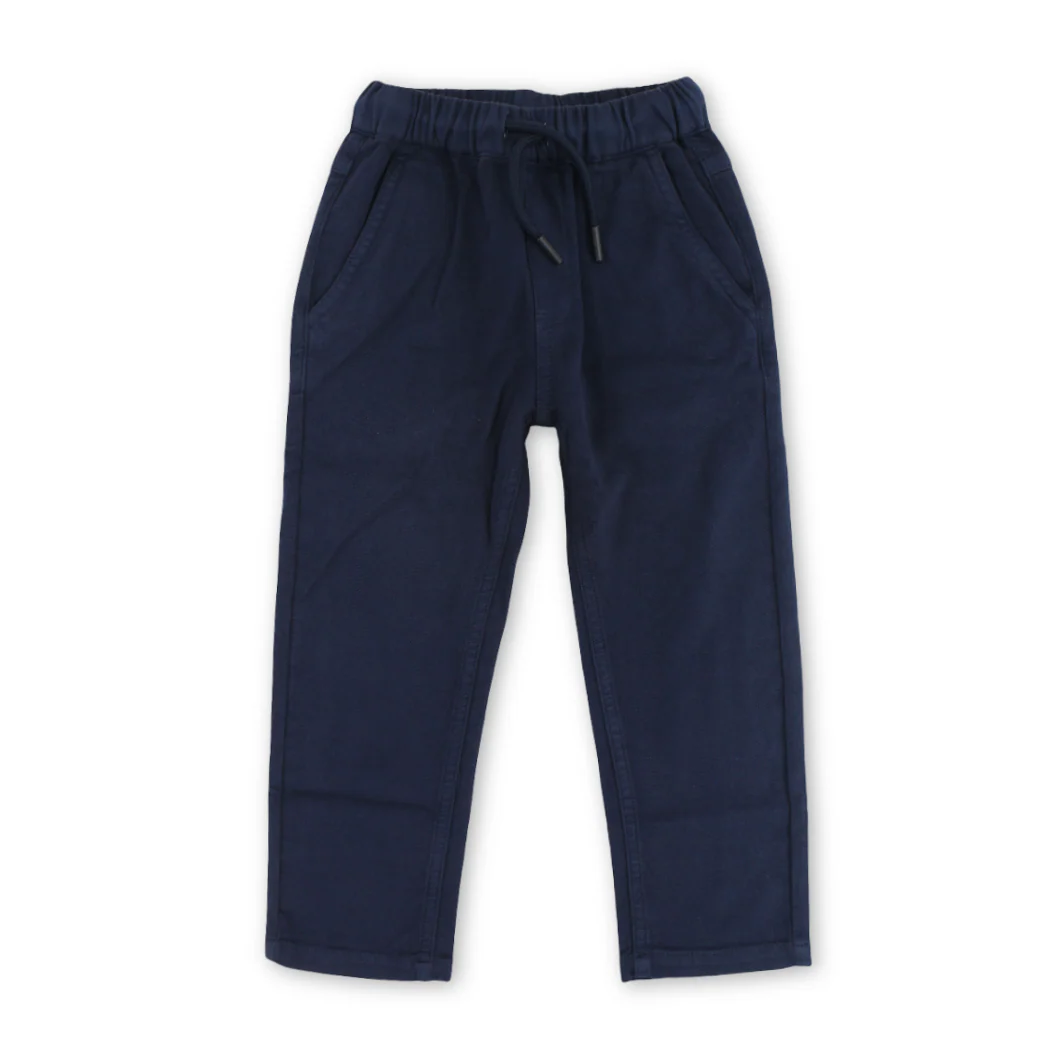 Boys Gabardine Pants – Navy