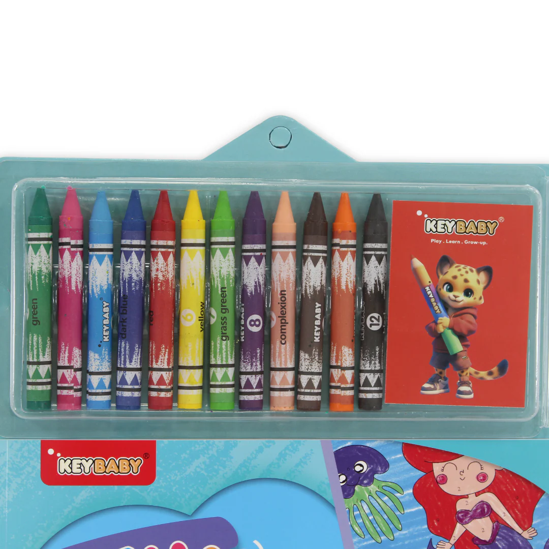 Keybaby Fun Crayon Nermaids Coloring Book - Image 3