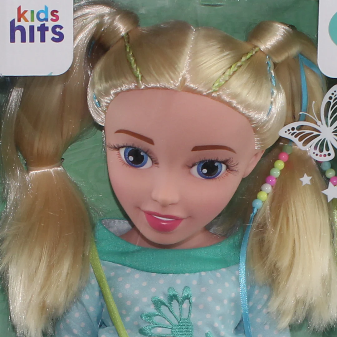 Kids Hits Beauty Star Flowery Spring Rainbow Girl Doll - Image 4