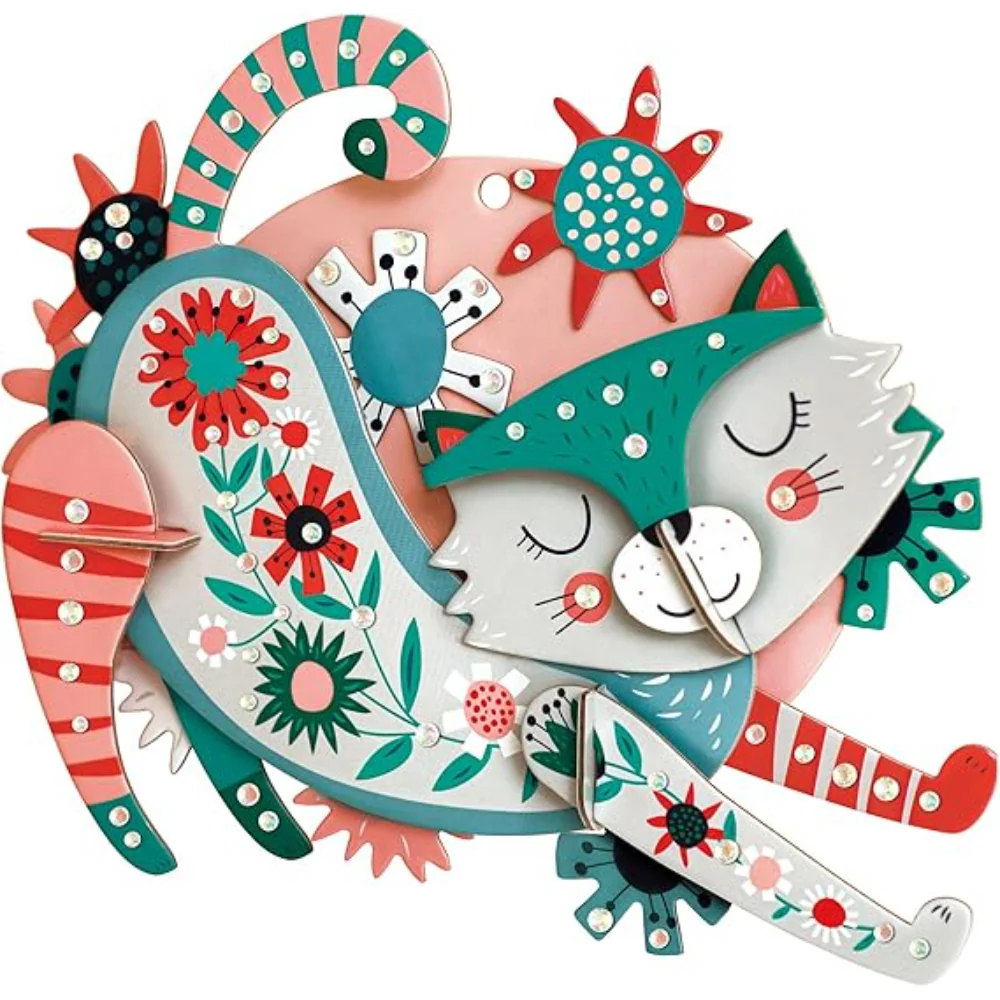 Avenir 3D Decoration Cat - 23 Pcs