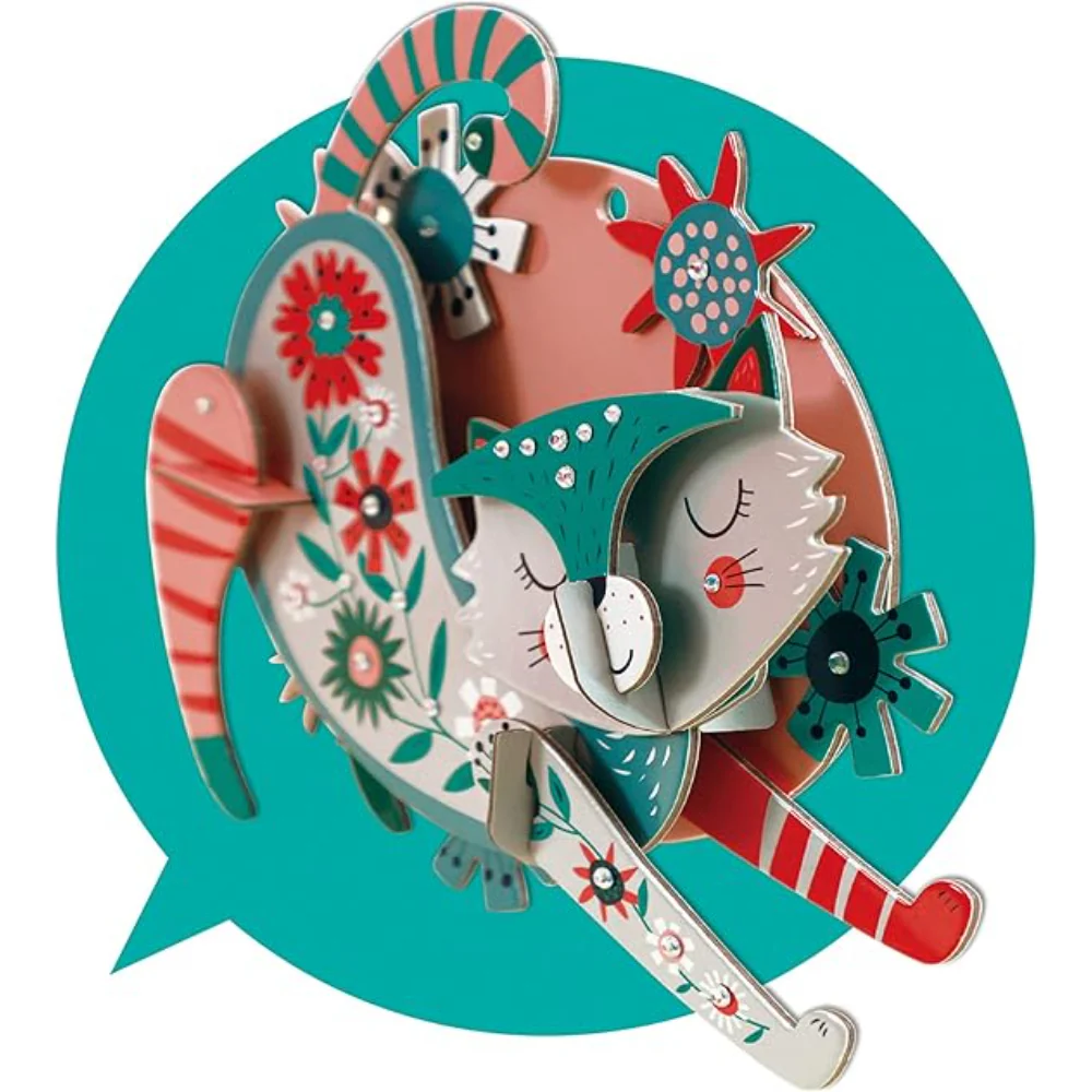 Avenir 3D Decoration Cat - 23 Pcs - Image 3