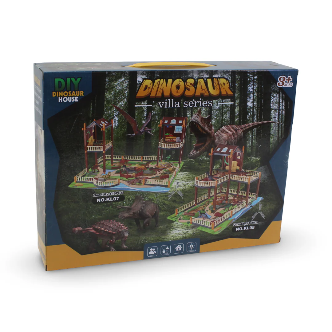 DIY Dinosaur Villa Series Playset