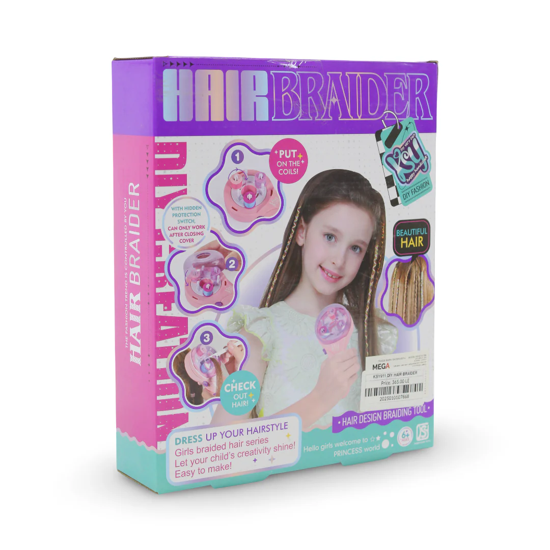 Ksy DIY Fashion Hair Braider Toy Set - Image 3