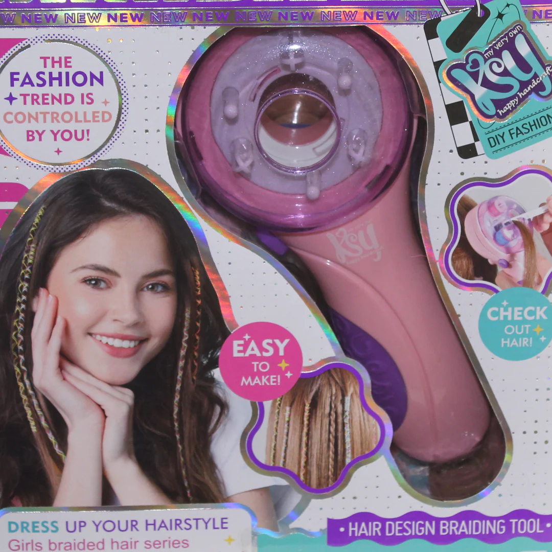 Ksy DIY Fashion Hair Braider Toy Set - Image 4