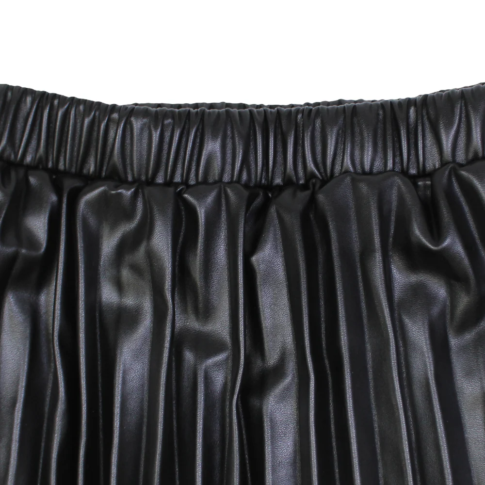 Girls Leather Skirt – Classic Design - Image 3