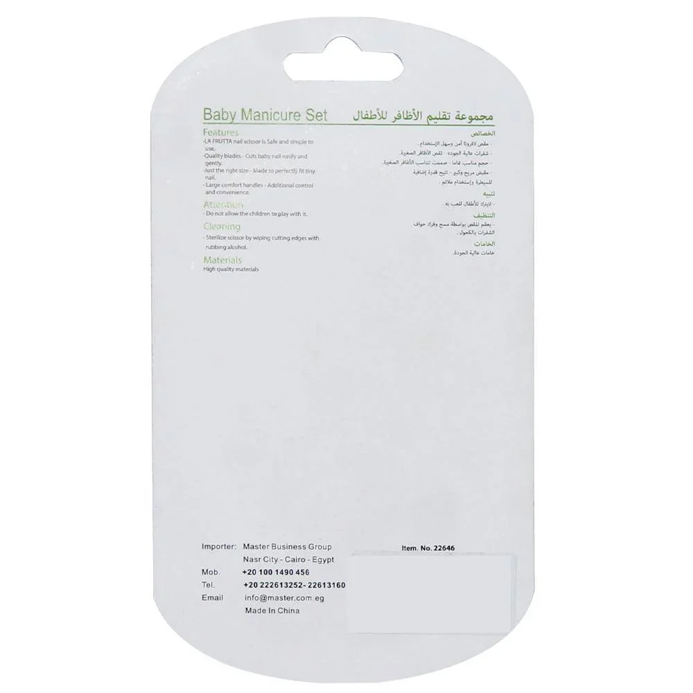 La Frutta Baby Manicure Set for Kids - Image 6