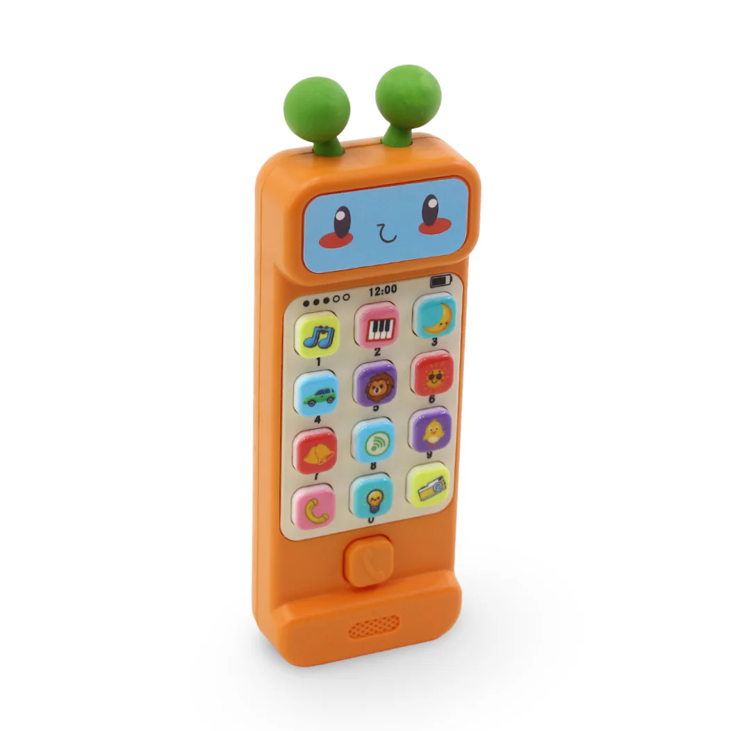 Puzzle Children's Early Learning Mobile Toy – Orange