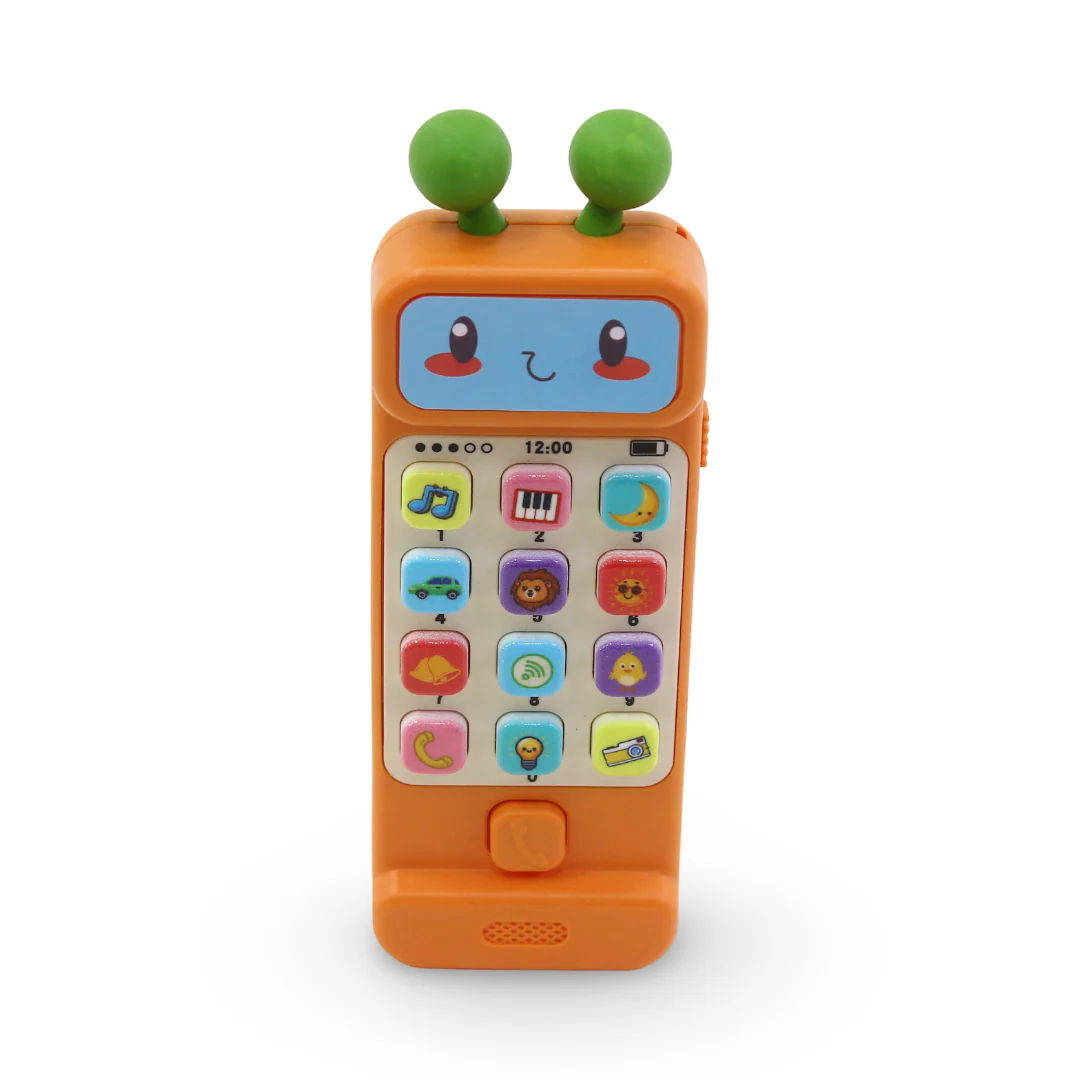 Puzzle Children's Early Learning Mobile Toy – Orange - Image 3