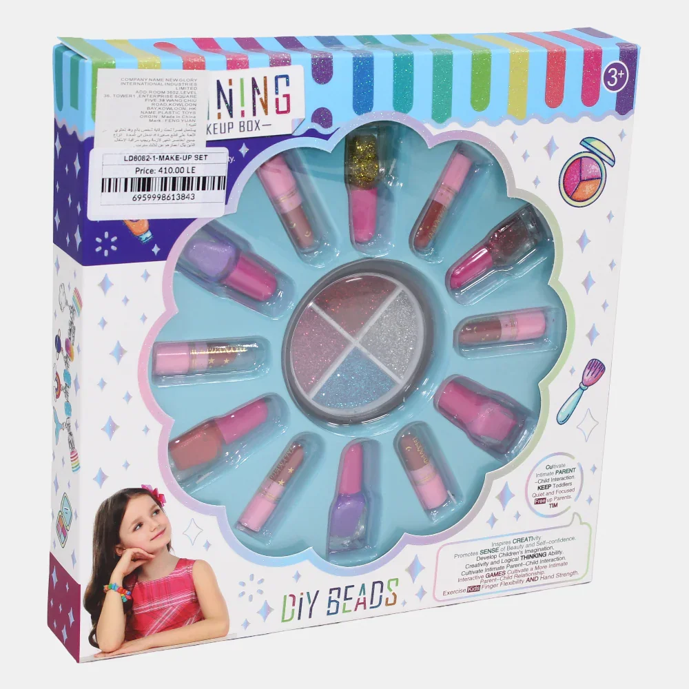 DIY Beads Makeup Set