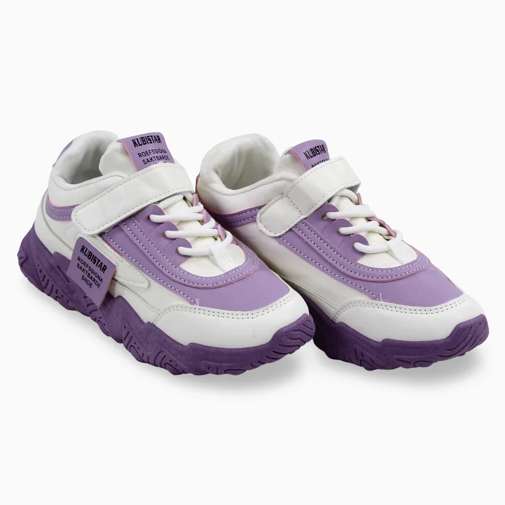Unisex Leather Sneakers (Size 32-37) - Image 4