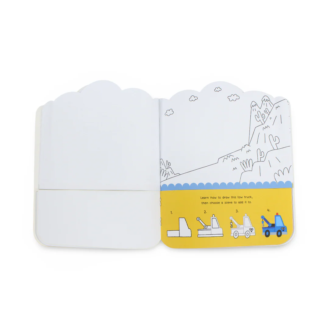 Igloo Books "Learn How to Draw Things That Go" Board Book