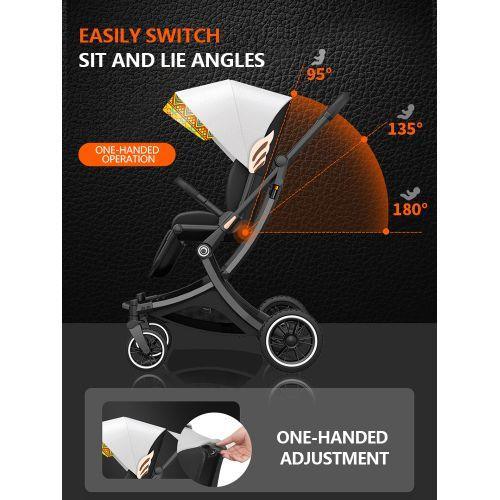 LeQueen Baby Stroller - Image 3