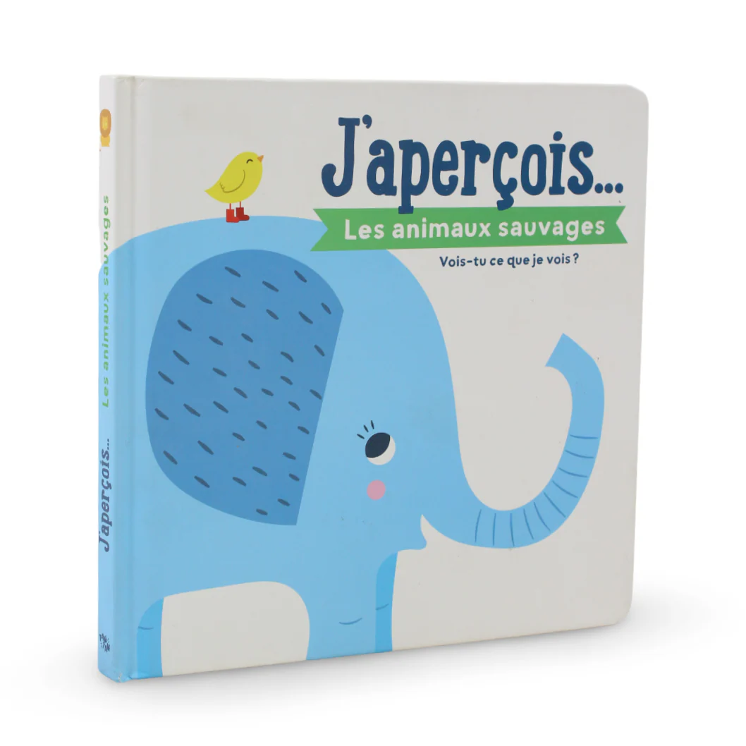 J'aperçois Les Animaux Sauvages (I See Wild Animals) Board Book - Image 2