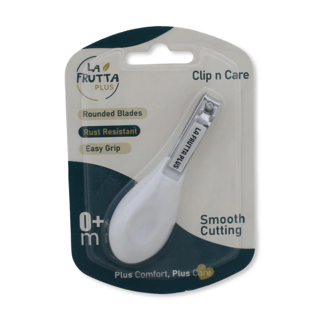La Frutta Plus Baby Nail clipper +0m – White - Image 2